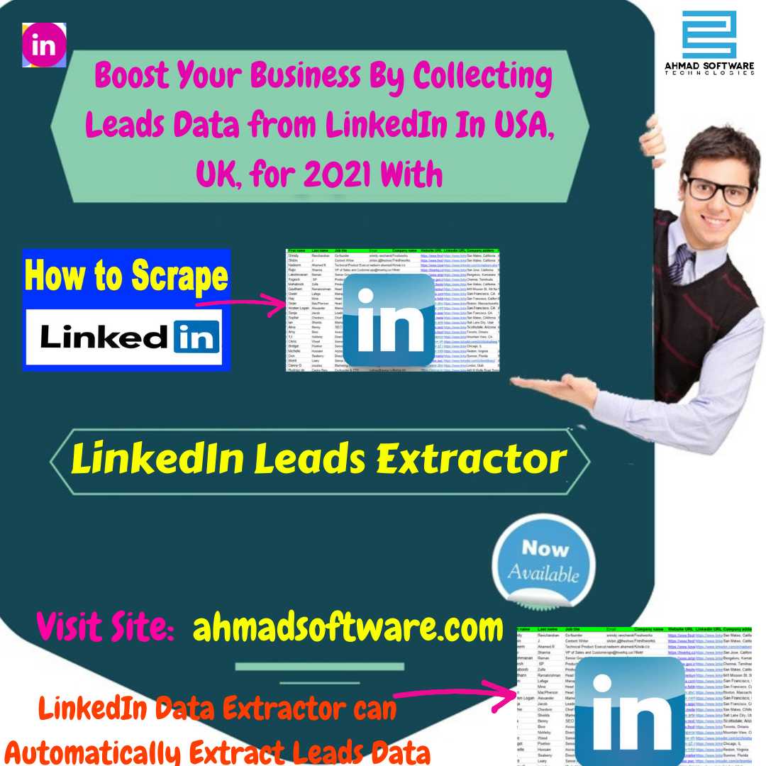 LinkedIn Scraper - LinkedIn Scraping Tools - lead generation in 2021